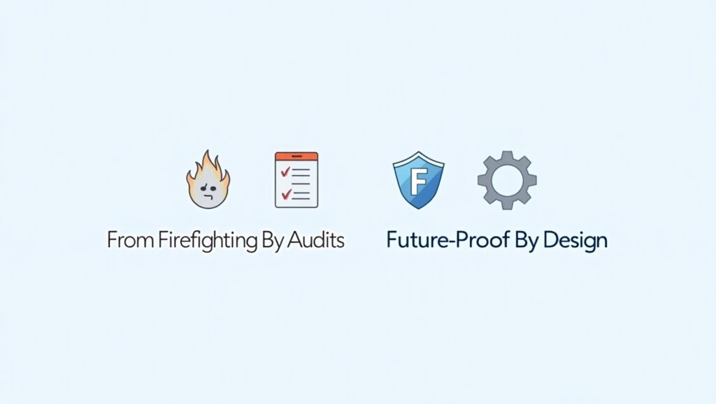 DevOps Evolution: From Firefighting By Audits to Future-Proof By Design Image3